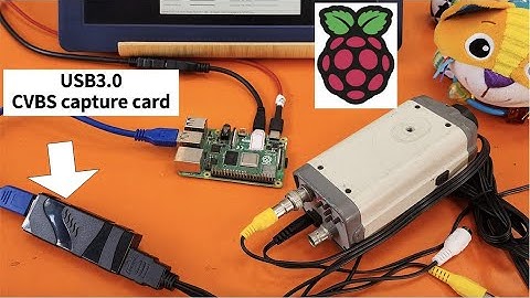USB3.0 CVBS capture card work on Raspberry Pi / android / iPhone