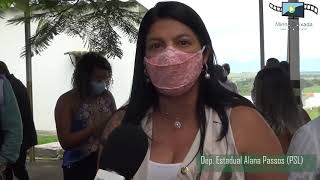 Deputada Estadual Alana Passos (PSL) fala sobre a saúde de Queimados