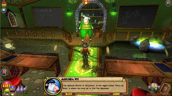 Wizard101 Spinysaur Spell Quest Video Life School ...