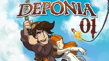 Deponia Walkthrough - Part 1 -  Packed and ready to go!