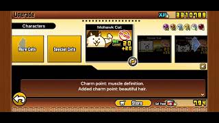 Battle cats evolving fried shrimp cat into roe cat Battle cats evolving fried shrimp cat into roe cat