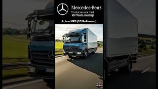 50 Years of Mercedes-Benz Trucks | NG to eActros 600 #fernbus #biggestfleet #legacyfleet #myfleet