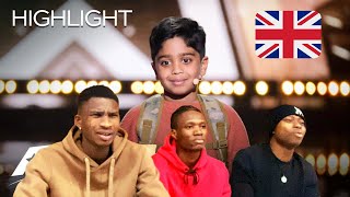 7 Year Old Aneeshwar Kunchala With a Moving Message | AGT: All Stars 2023 | REACTION