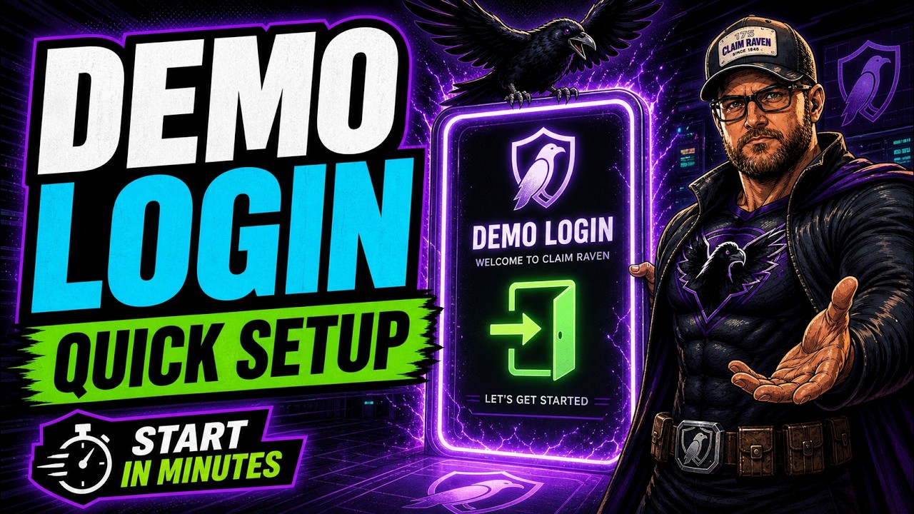 Raven Application New to Claim Raven? Here's How to Log In (Demo Version) - YouTube