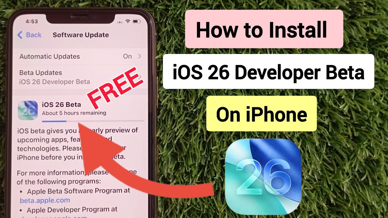 How to Download iOS 26 Beta | How to Install New iOS on iPhone Step-by ...