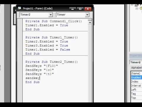 VB 6.0 SendKeys To make a TeamSpeak Text Spammer