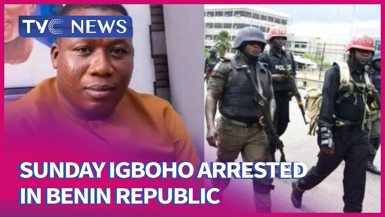 ⁣[THIS MORNING] Sunday Igboho Arrested In Benin Republic