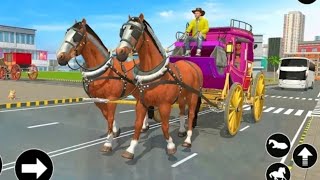 Horse Taxi Simulator 2025: Off-Road & City Transport Gameplay | Horse Cart Adventure screenshot 5