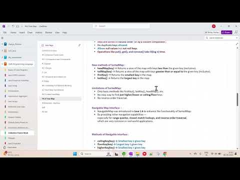 #37 Java TreeMap Explained | Red-Black Tree, Hierarchy, Methods & More