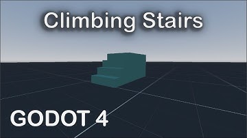 Climbing Stairs in Godot 4 - (Without Coding)
