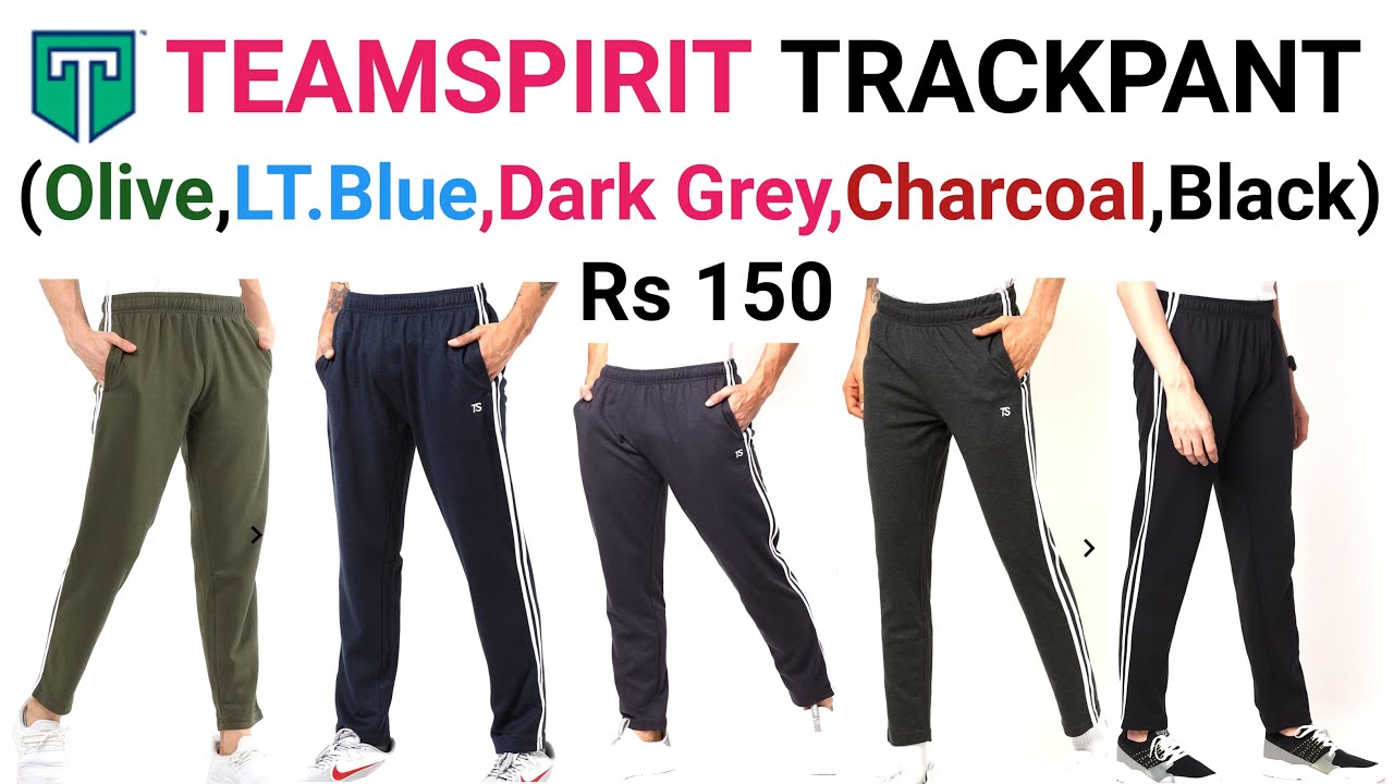 TEAMSPIRIT Solid Men Blue Track Pants - Buy TEAMSPIRIT Solid Men Blue Track  Pants Online at Best Prices in India | Flipkart.com