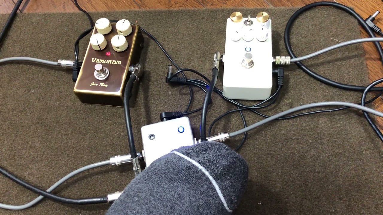 ギター 's effects JanRay Clip Mod Jan Ray clip mod アイボリー - YouTube