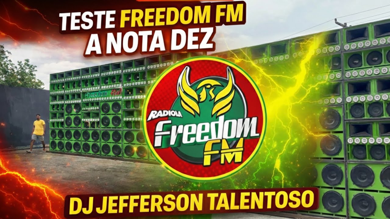 TESTE DA FREEDOM A NOTA 10_DJ E LIGADOR JEFFERSON E DJ SILAS JAMAICA_BOTECO VIP EM TURILÂNDIA-MA