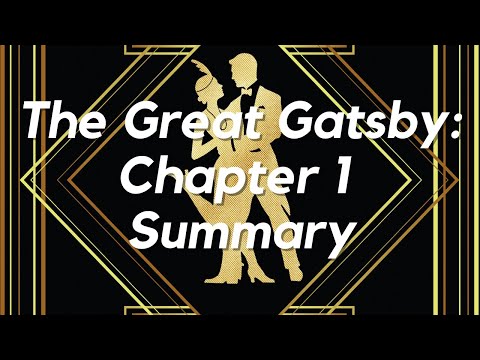 The Great Gatsby: Tone of F. Scott Fitzgerald and Character Analysis of Nick Carraway Jay - YouTube