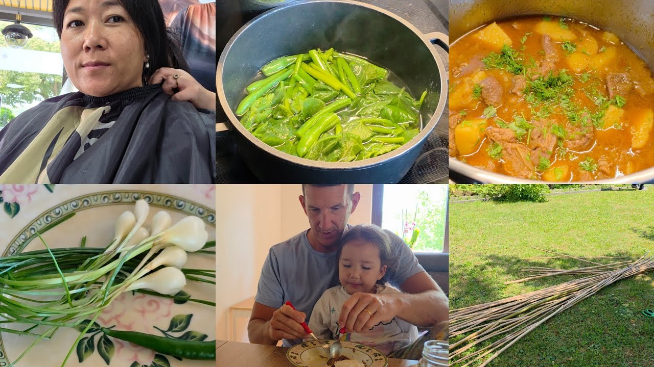 Make Over At The Salon|Cooking & Working In Our Garden With Hubby 😍 