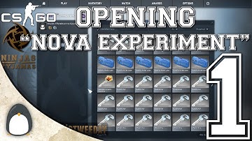 CS:GO - Big Case Opening "Nova Experiment" 1