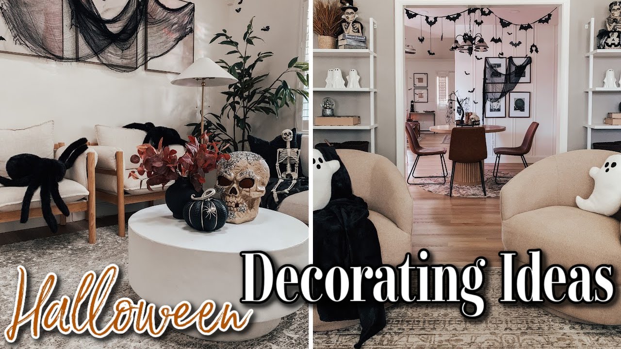 Halloween Living Room Décor Ideas - Dream Green DIY