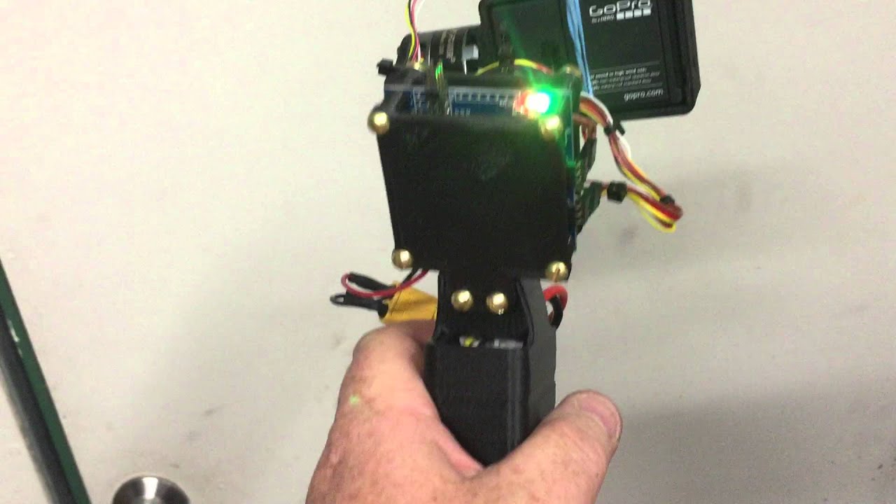 GoPro 3D Printed Gimbal - YouTube