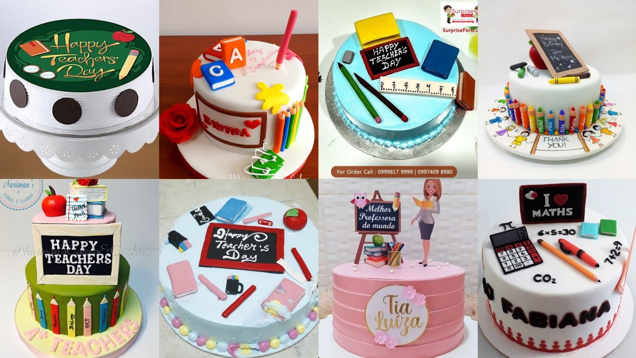 Special Teacher's Day Cake Design Ideas 2023/ Teachers Day Cake/ Latest Teachers Day Cake D.