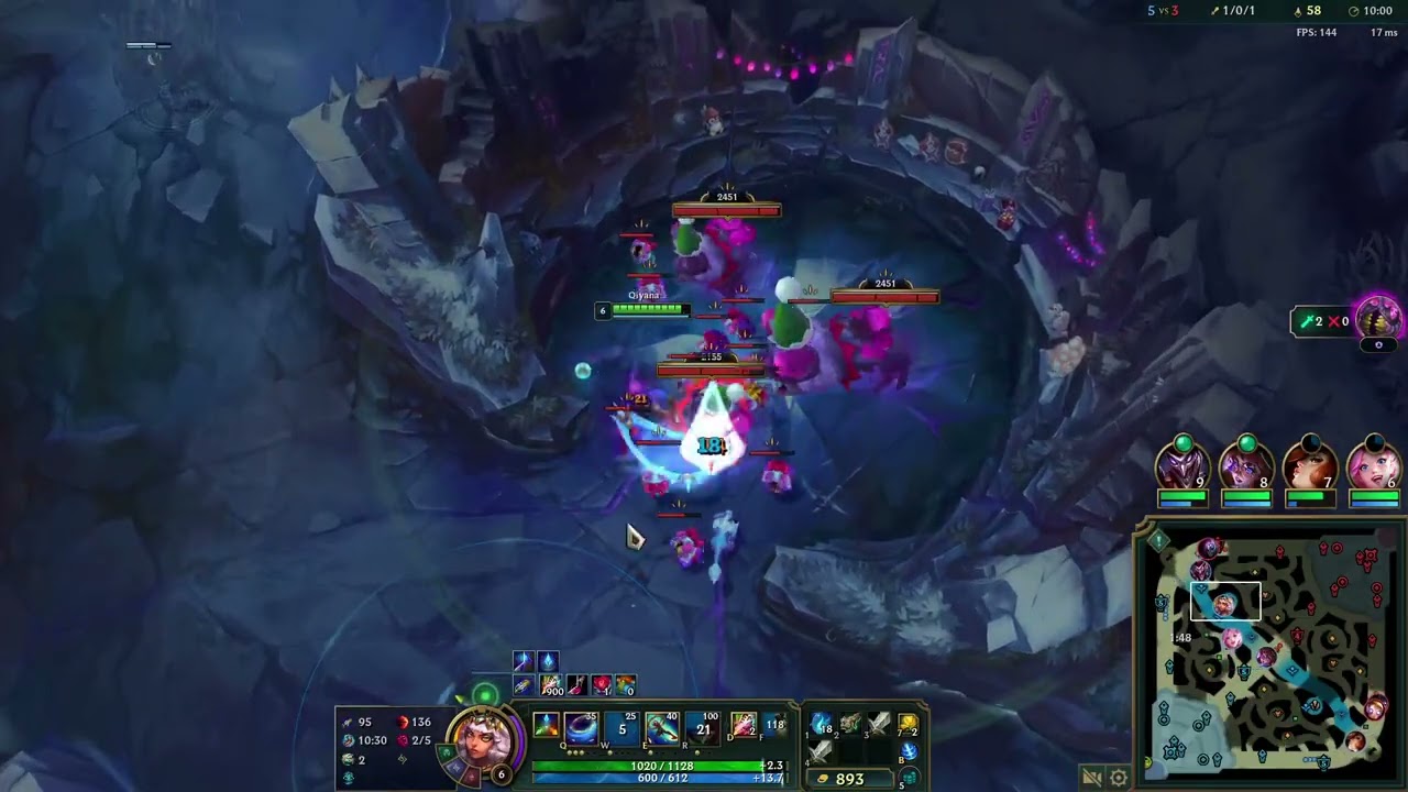 Qiyana VS Zac 11/23/2025