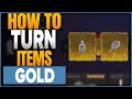 How to turn new rift items gold gloves mirror target in cod mw zombies