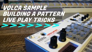 Let's Build Some Patterns // Korg Volca Sample 2 // 4 on tha Floor