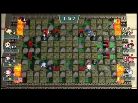 Super Bomberman R 8-Player Gameplay Nintendo Switch