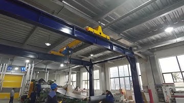 Freestanding Bridge Crane, Single Girder Top Running overhead Crane - Overhead Crane Manufacturer