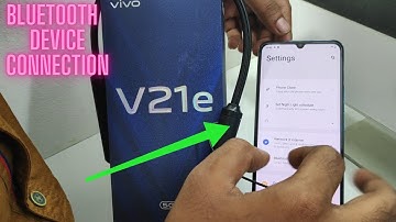 How to connect Bluetooth device in VIVO v21E| Vivo V21e Bluetooth problem full setting |