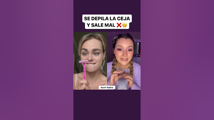 SE DEPILA LA CEJA Y SALE MAL 😵‍💫😱❌ TODO POR SEGUIR LA MODA 😞 #cejas #depilacion #shorts