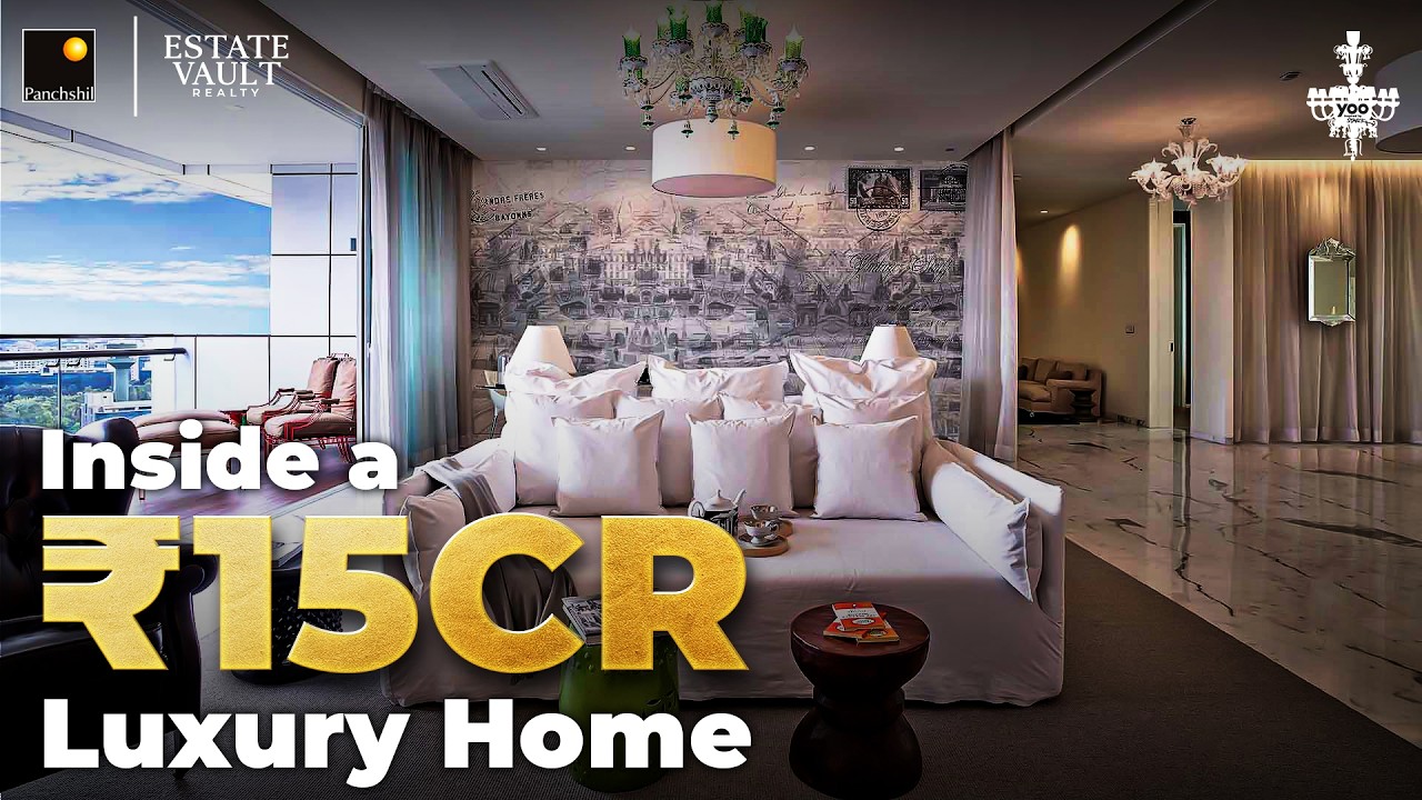 Inside a ₹15 Crore Designer Home at YOO Pune | Luxury Apartment Tour.