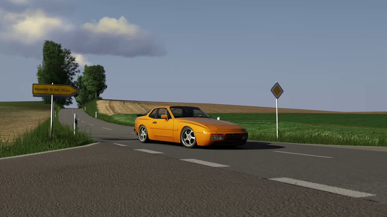 Assetto Corsa | 80/90´s Cars | Leaving car meet | Aspertsham