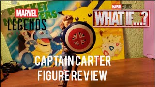 Marvel Legends Captain Carter what if? watcher wave Disney plus Marvel studios Hasbro Figure Review