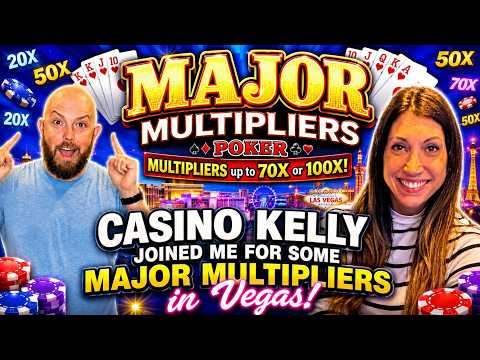 Casino Kelly Joined Me for Some Vegas Video Poker!