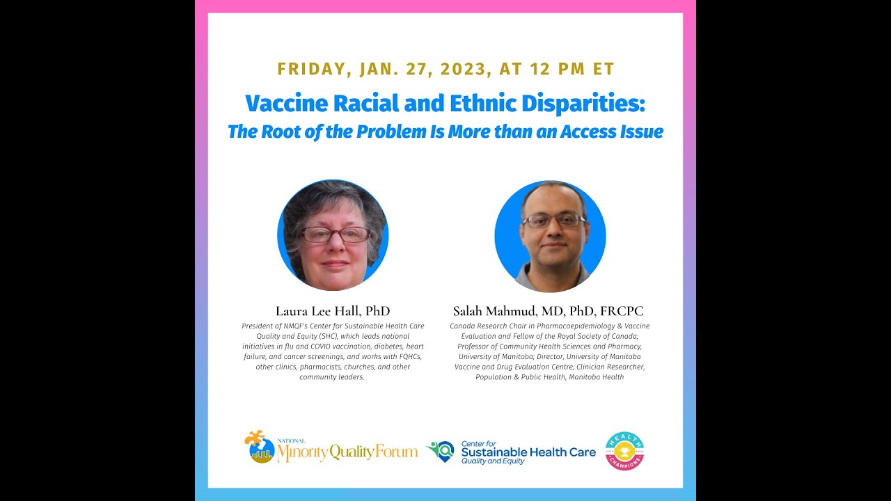 Vaccine Racial and Ethnic Disparities | Center for Sustainable Health ...