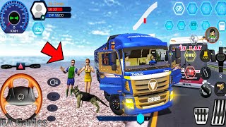 Truck simulator vietnam #7  Animal Transport Hino Truck Tru 🚛 - Truck Games - Best Mobile Games 2021 screenshot 3