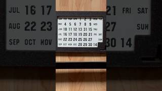 Daily Calendar Puzzle Solution — Monday the 1st of June