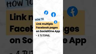How to Link Multiple Facebook Pages on SociallOne - Quick Tutorial