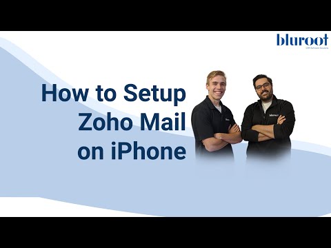 Zoho Mail on iPhone (how-to)