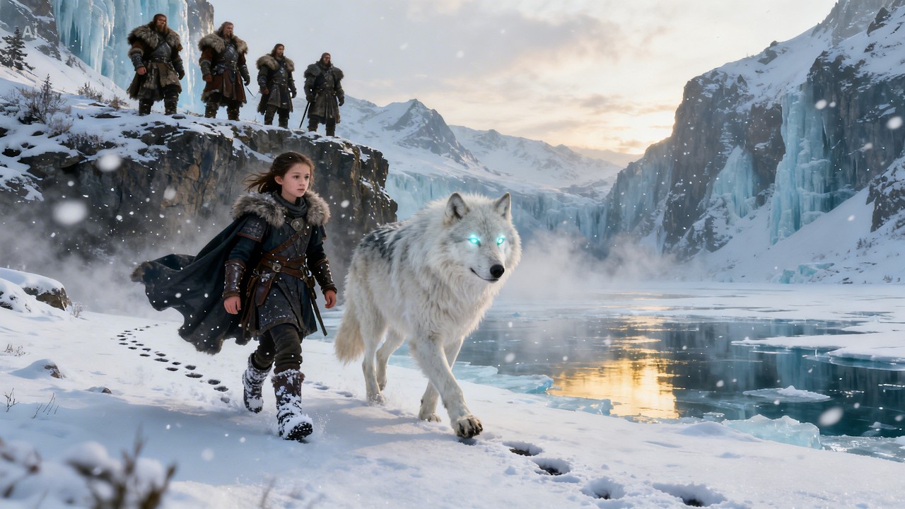 Белый Песец Следовал за Ней Через Снег… Пока Альфа Король Не Раскрыл Тайну