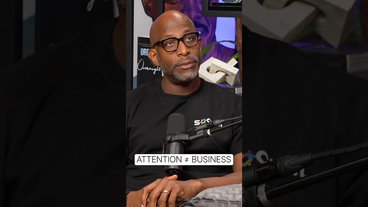 ATTENTION IS ONLY VALUABLE IF YOU KNOW WHAT TO DO WITH IT #socialproofpodcast