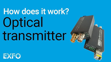 Optical Transmitter - EXFO animated glossary of Fiber Optics