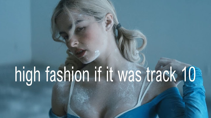 Addison Rae - High fashion if it was track 10 by Charli xcx