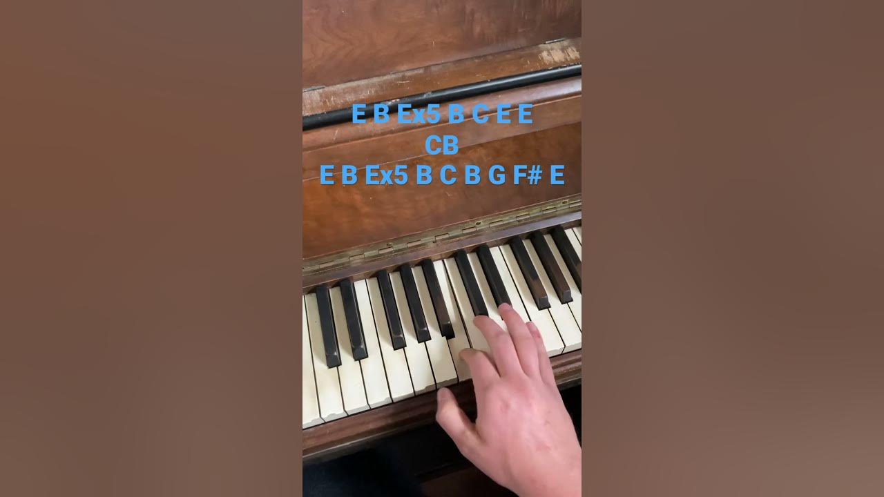 TIMMY TRUMPET on PIANO #piano #timmytrumpet