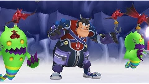 Kingdom Hearts II Final Mix (PS4) - Underworld Pete No Damage (Level 1 Critical Mode)