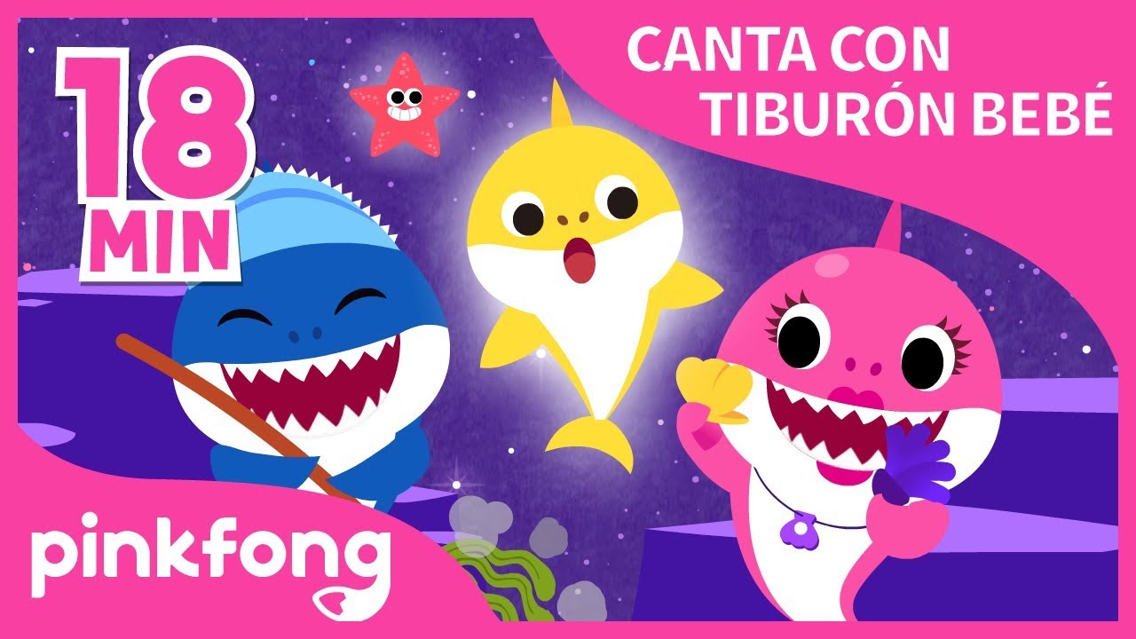 Las Mejores Canciones de Canta con Tiburón Bebé | +Recopilación | Pinkfong Canciones Infantiles