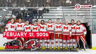 #5 Drury Panthers vs #8 Maryville Saints | Men's DI Hockey