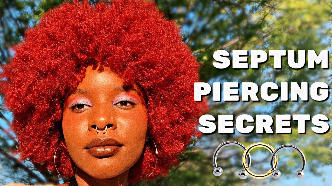 SEPTUM PIERCING 101 GUIDE Pros Cons Cost Healing Aftercare Infections Changing your septum