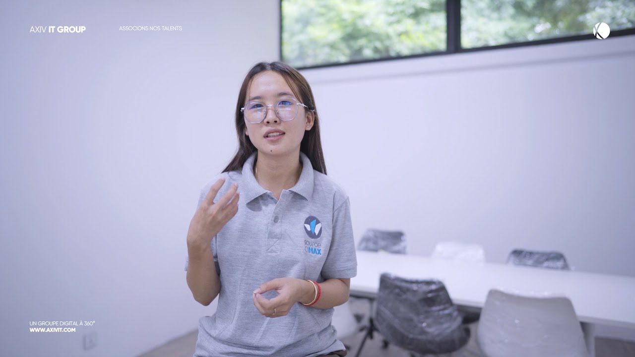 Dany, développeuse web, témoigne de son expérience chez Axiv IT Group