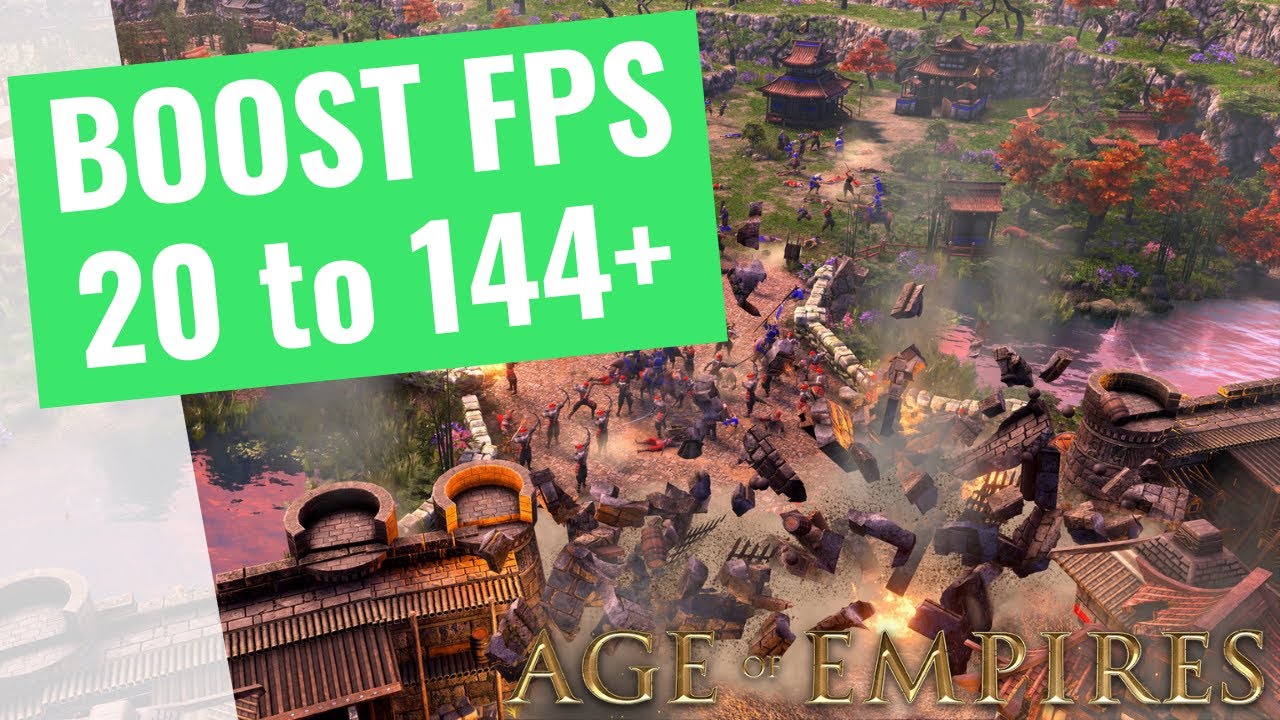 Age of Empires III: Definitive Edition - How to BOOST FPS and Increase Performance on any PC